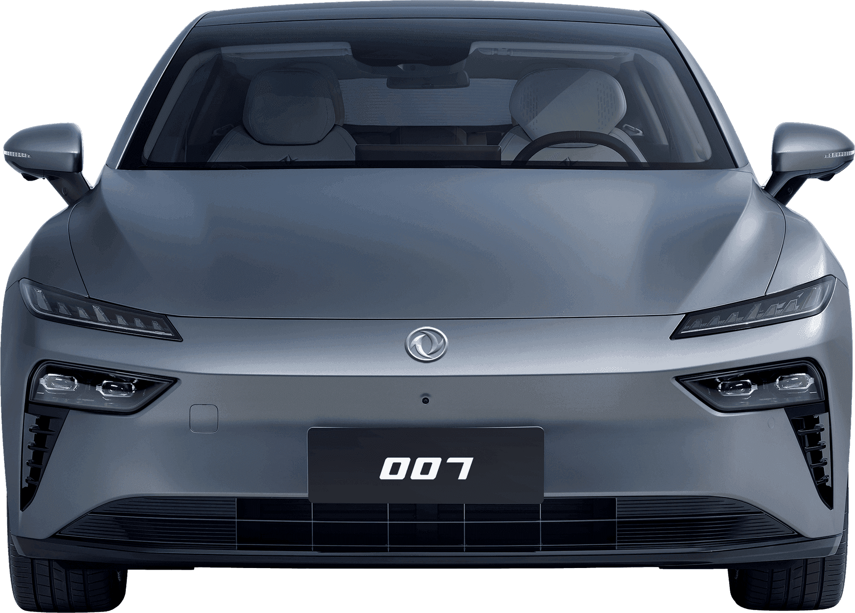 Dongfeng 007 — front view, silver